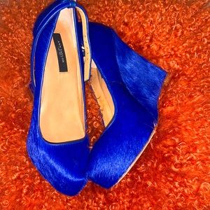 Furry blue baby 😉 Ann Taylor size 6.5